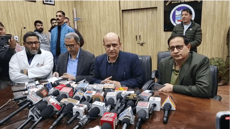 Principal Government Medical College Jammu Dr Ashutosh Gupta sharing detials about the mysterious deaths in the Badhla village